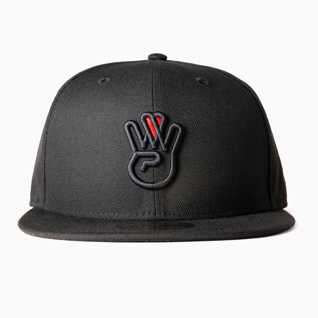 All Black New Era Fitted