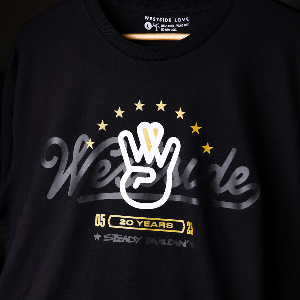 STEADY BUILDIN' 20th Anniversary Tee