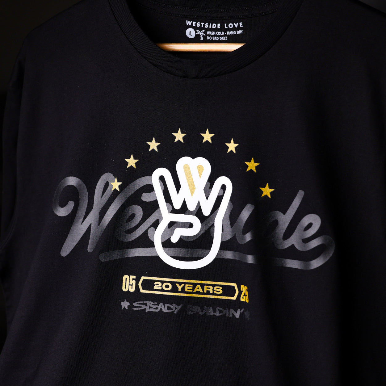 STEADY BUILDIN' 20th Anniversary Tee