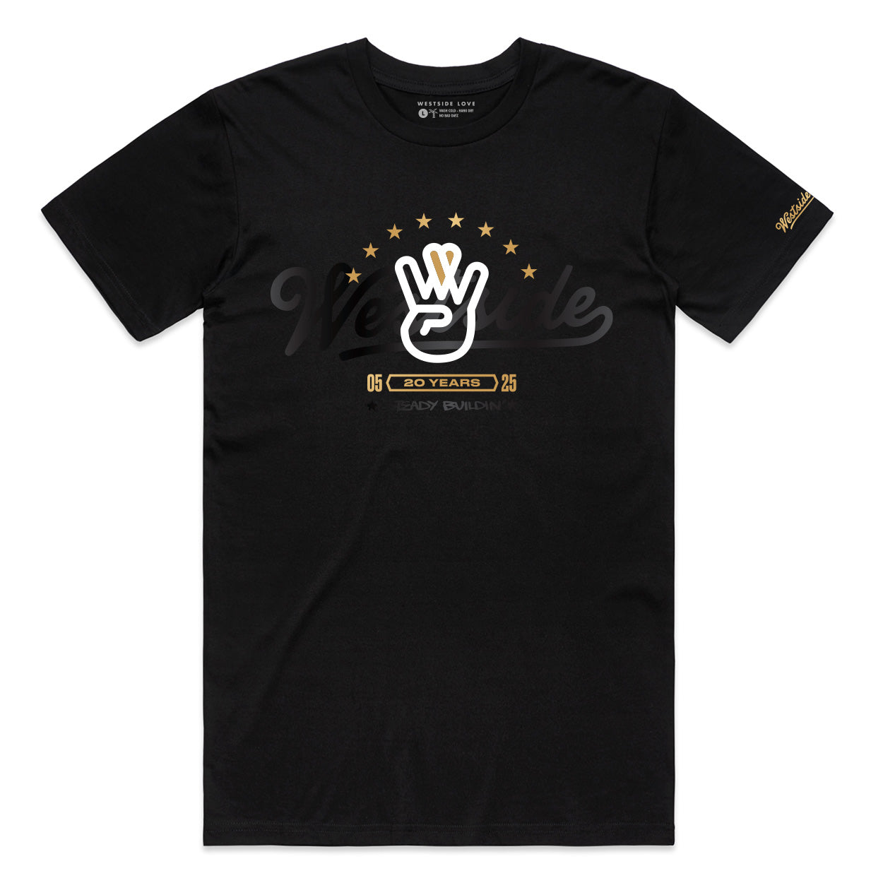 STEADY BUILDIN' 20th Anniversary Tee