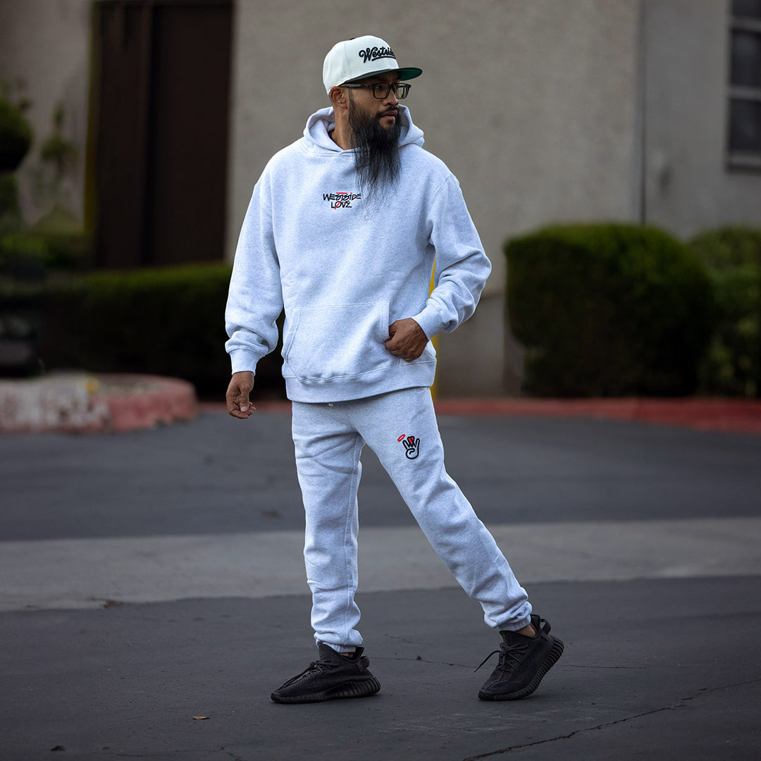 OG Stencil Heather Gray Sweatpant