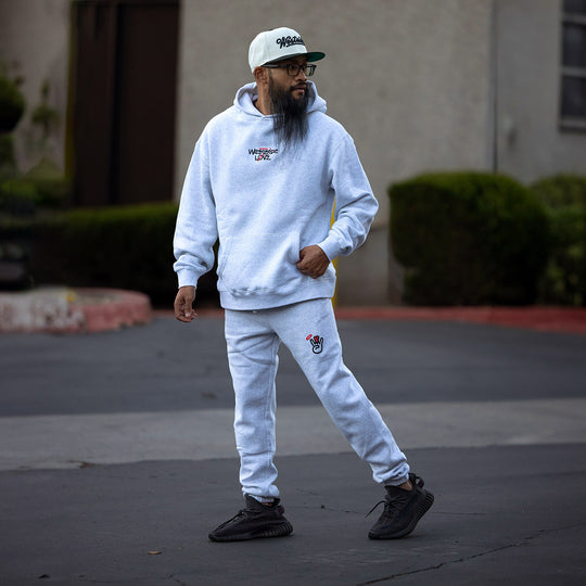 OG Stencil Heather Gray Sweatpant