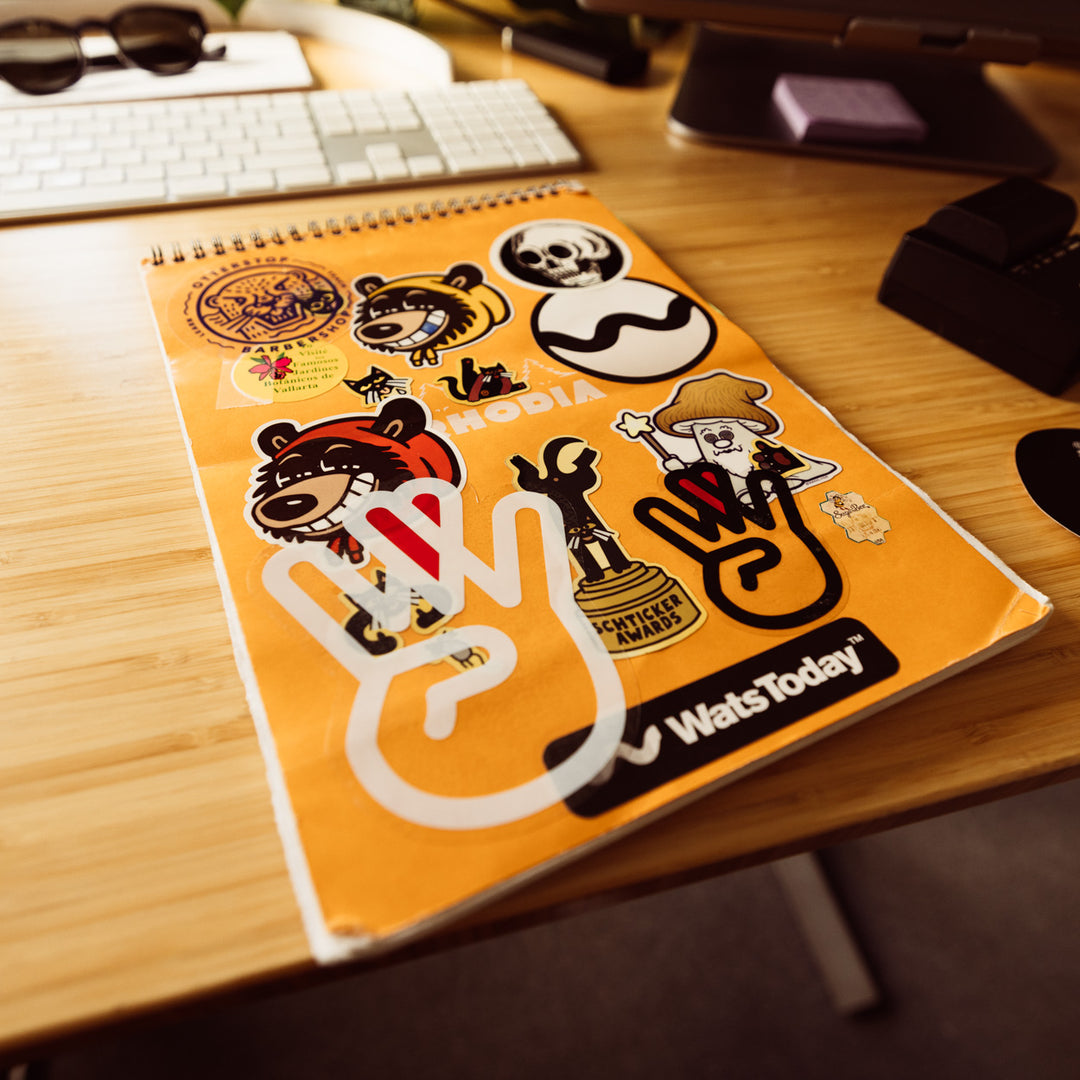 Jumbo WSL White Sticker