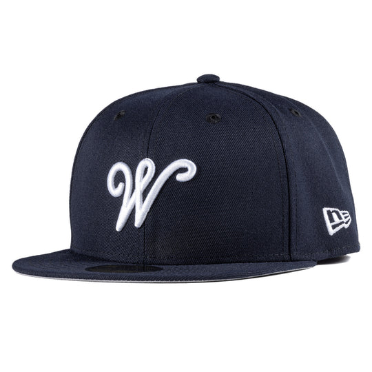 Letterman Navy New Era Fitted