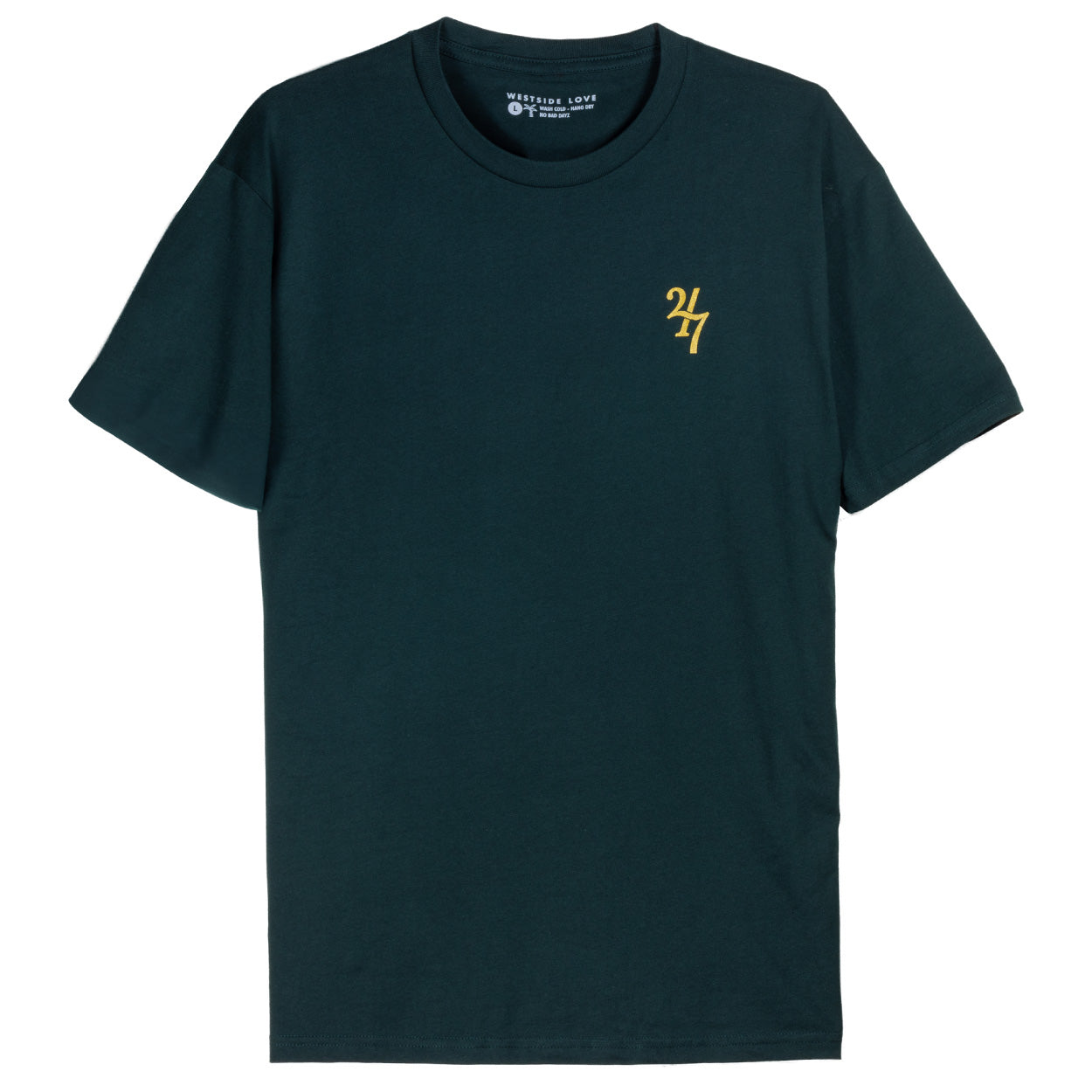 24/7 Badge Forest Tee