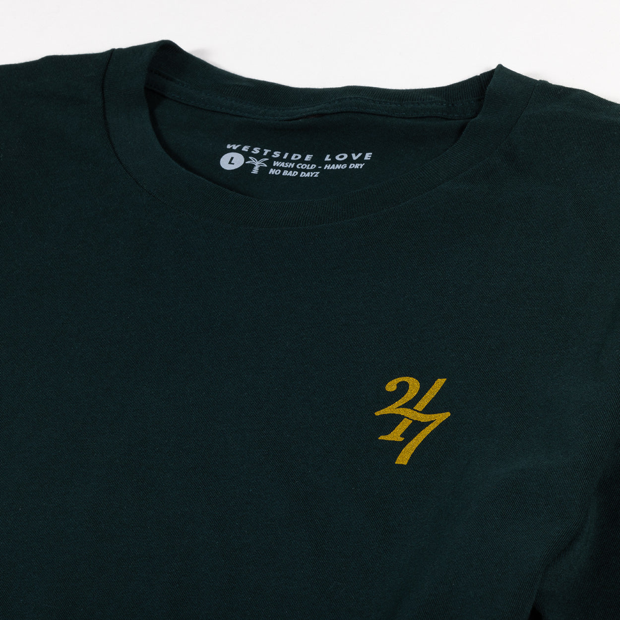 24/7 Badge Forest Tee