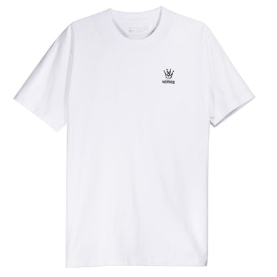 King of Hearts White Heavy Weight Tee