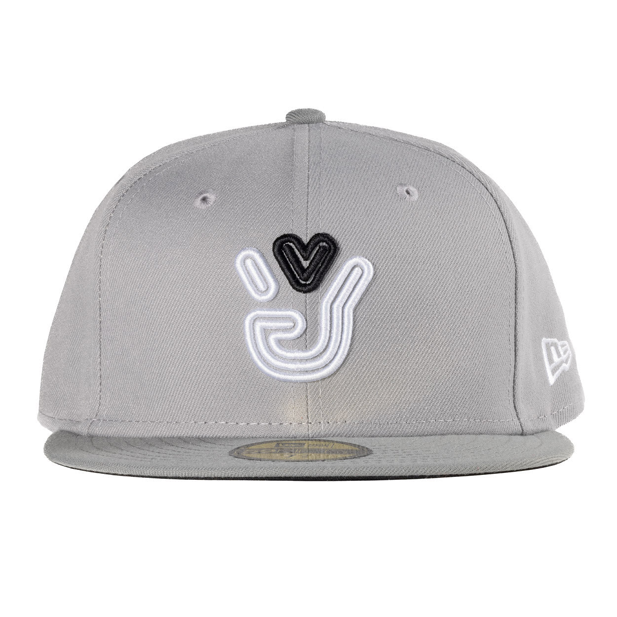 One Love Grayscale New Era Fitted