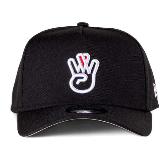 OG Black New Era A-Frame Snapback