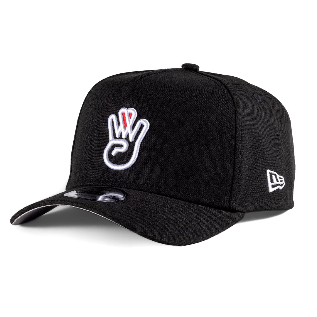 OG Black New Era A-Frame Snapback