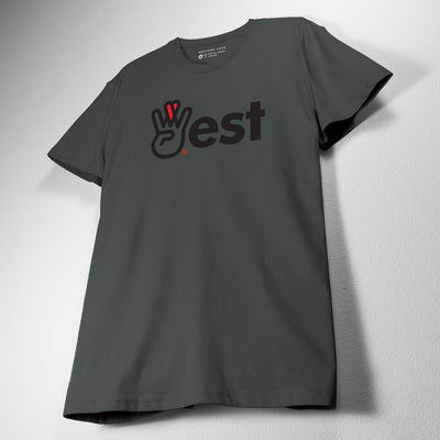 West Charcoal Tee