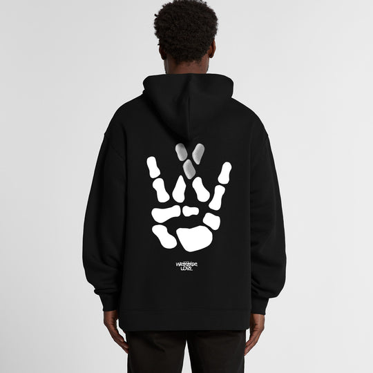 ORIMI BONES HEAVY SWEATER フリーサイズ 黒 ORIMI BONES HEAVY SWEATER フリーサイズ 黒