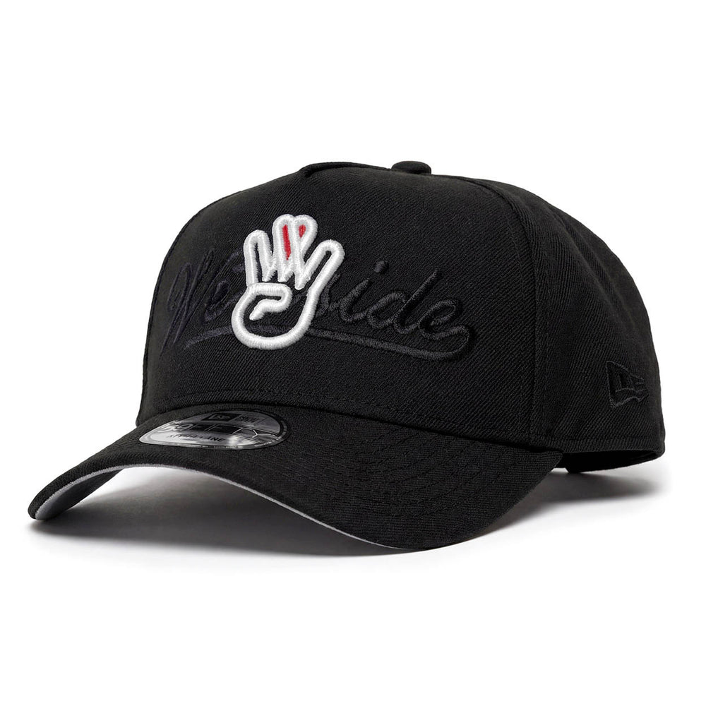 OG Black Script New Era A-Frame Snapback