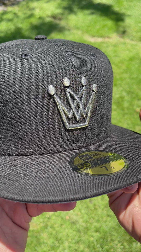 King of Hearts Onyx New Era Fitted
