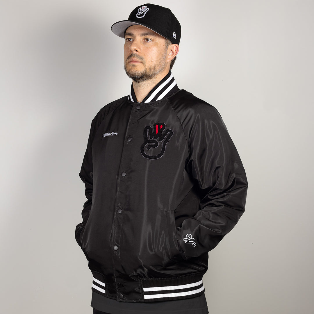 Quilt Lined Satin Jacket – Westside Love