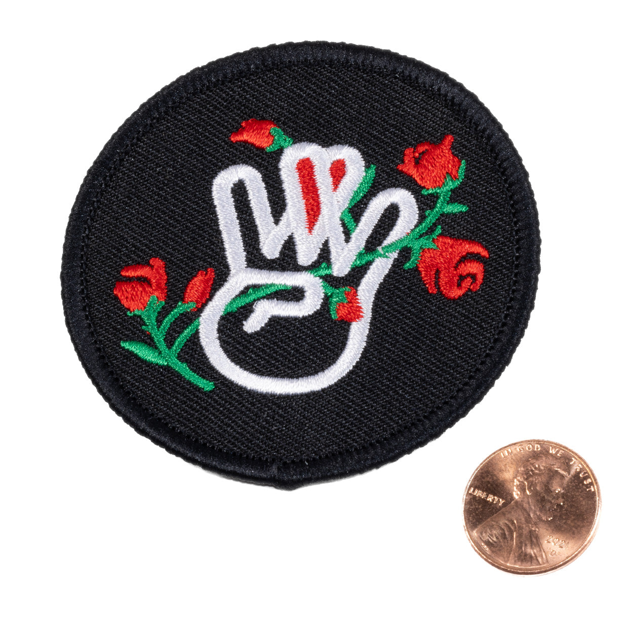 OG Rose Embroidery Patch