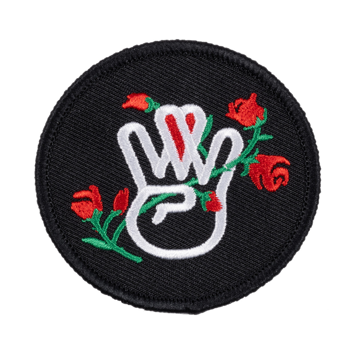 OG Rose Embroidery Patch