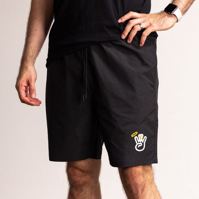 Stencil Trainer Black Short