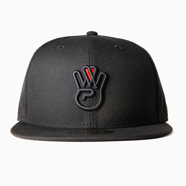 All Black New Era Fitted – Westside Love