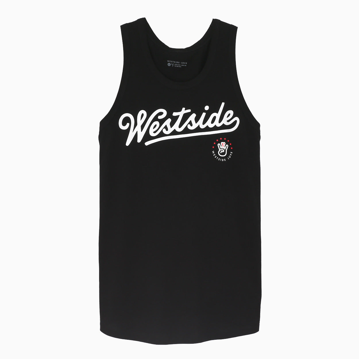 Westside Script Black Tank