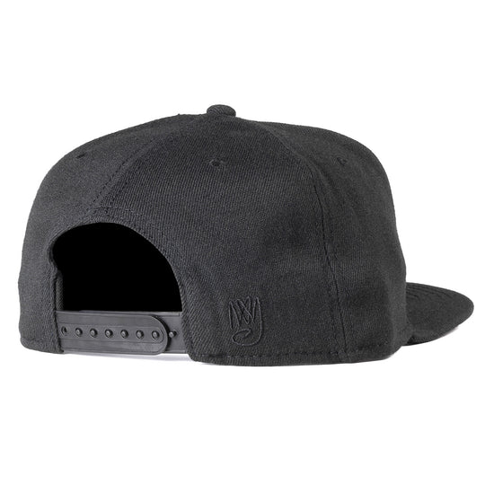 All Black Snapback
