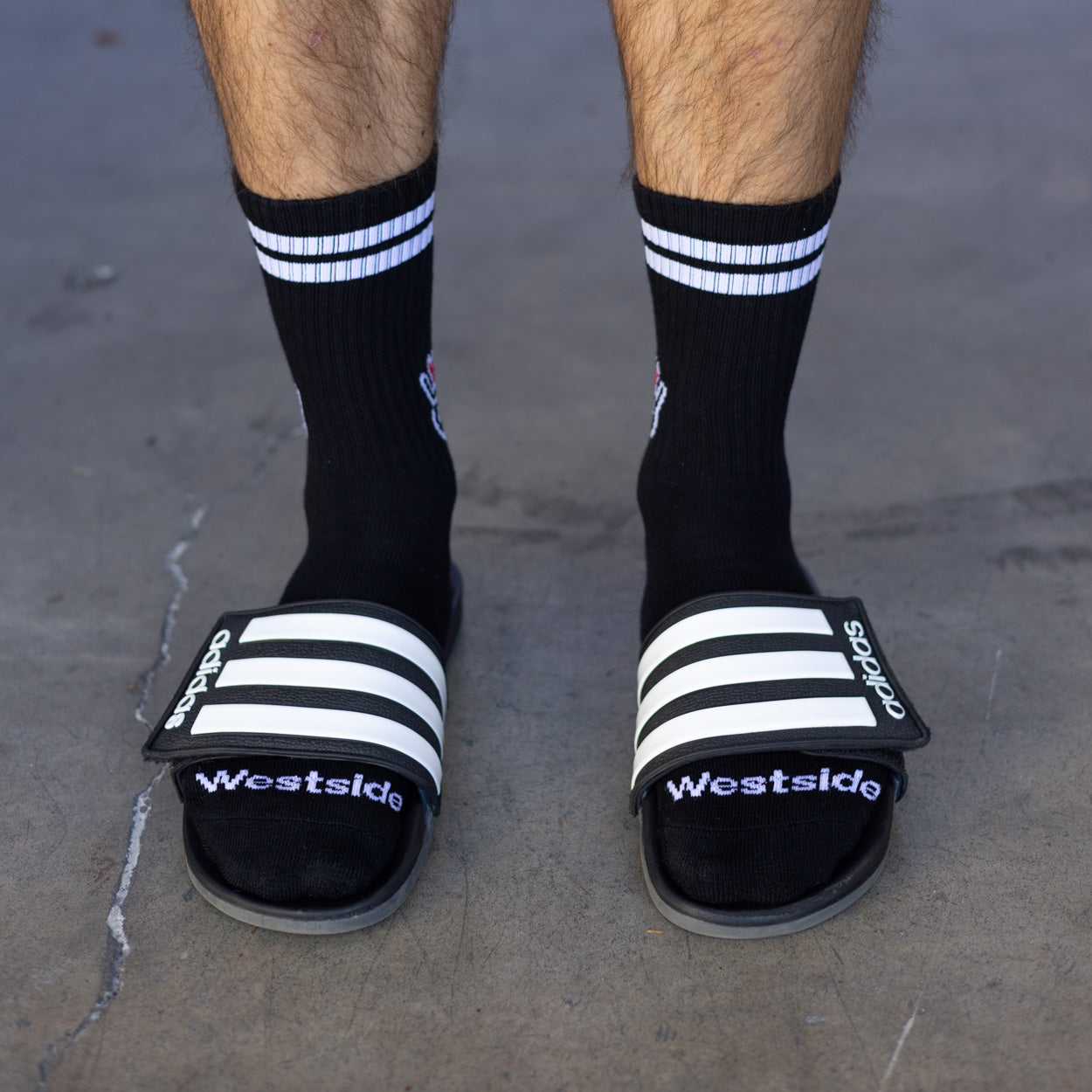 Jacquard WSL Black Logo Socks