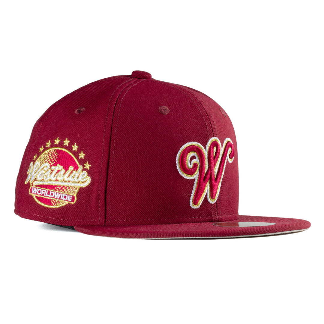 新品】VAKT. CAP I /BURGUNDY Exclusive New Era 59Fifty Burgundy PU
