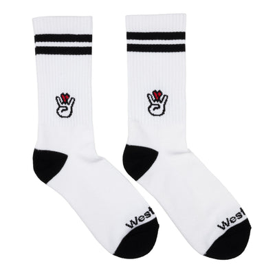 Jacquard WSL White Logo Socks